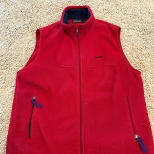 Patagonia Women's Red Fleece Vest